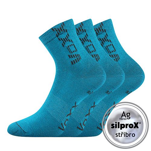 VoXX ADVENTURIK / Detské slabé ponožky, 3 páry
