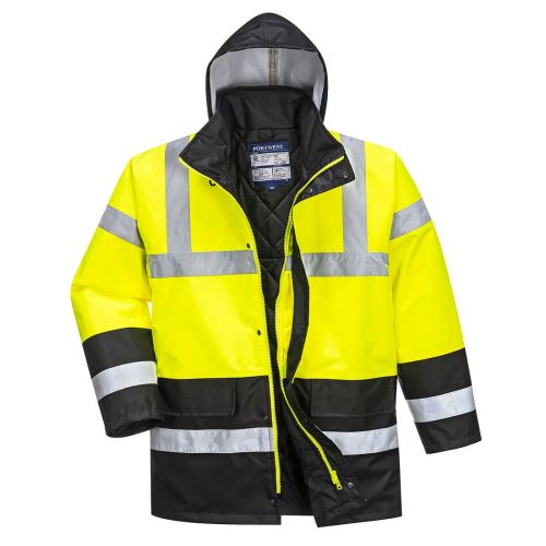 PORTWEST HI-VIS S466 / Nepremokavá reflexná bunda