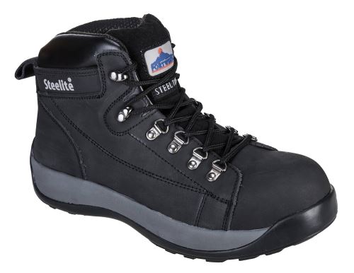 PORTWEST STEELIT MID CUT NUBUC SB HRO FW31 / Bezpečnostná členková obuv SB HRO