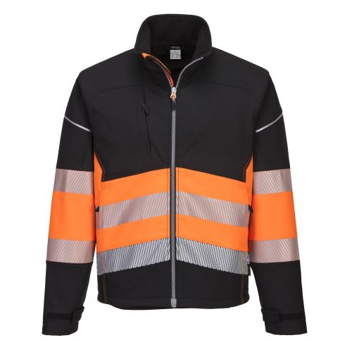 PORTWEST HI-VIS PW375 / Reflexná softshellová bunda