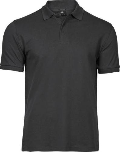 TEE JAYS STRECH DELUX TJ1405 / Pánska strečová polokošeľa - stone XXXL