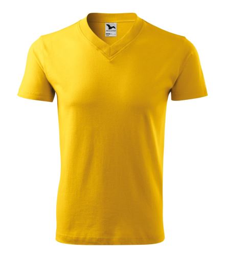 MALFINI V-NECK 102 / Unisex tričko s výstrihom "V"