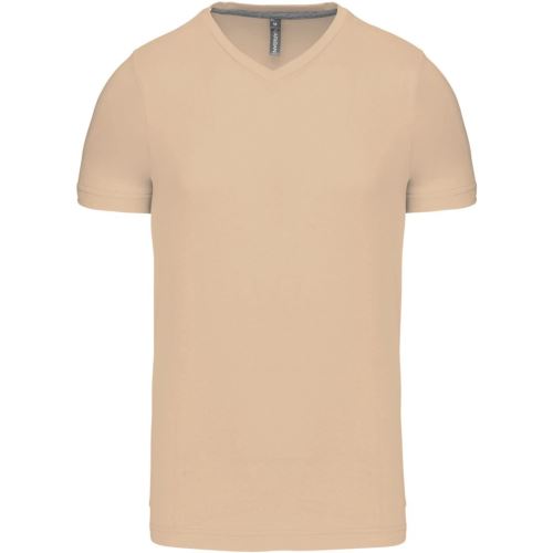 KARIBAN VINTAGE V-NECK K357 / Pánske tričko s krátkym rukávom