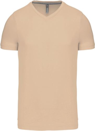 KARIBAN VINTAGE V-NECK K357 / Pánske tričko s krátkym rukávom