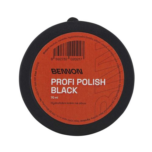 BENNON PROFI POLISH BLACK 70 ML / Krémový ošetrujúci prostriedok na obuv 70 ml