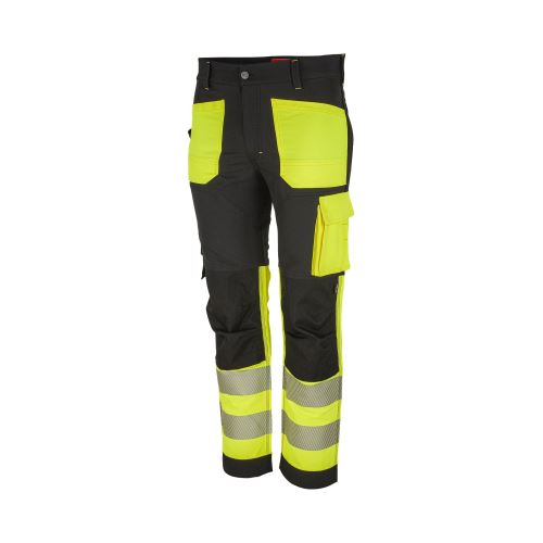 BENNON EREBOS TROUSERS CLASS 1 HI-VIS / Pánske strečové reflexné nohavice, trieda 1