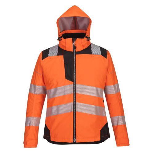 PORTWEST HI-VIS PW382 / Dámska zimná reflexná bunda, vodeodolná