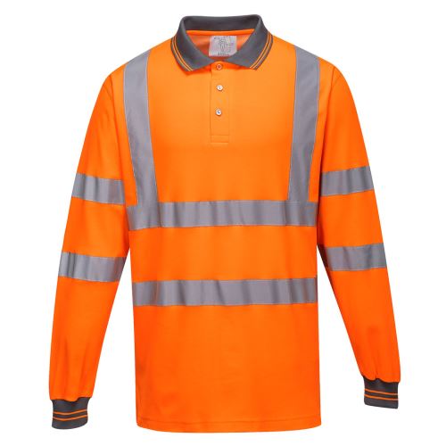 PORTWEST HI-VIS BAVLNA S271 / Funkčná reflexná polokošeľa, dl. rukáv