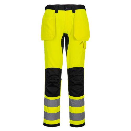 PORTWEST WX2 ECO HI-VIS CD889 / Reflexné ECO vreckové nohavice