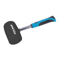 XTLINE XT3306 / Palička gumová čierna - kovová násada