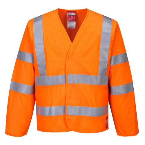 PORTWEST HI-VIS BIZFLAME WORK FR85 / Nehorľavá reflexná blúza, vesta s dlhým rukávom