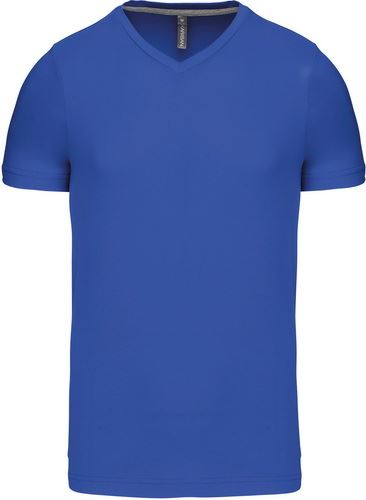 KARIBAN VINTAGE V-NECK K357 / Pánske tričko s krátkym rukávom