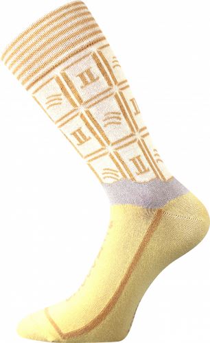 LONKA CHOCOLATE / Bavlnené ponožky s čokoládou v darčekovej krabičke