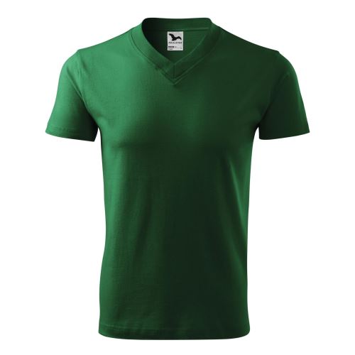 MALFINI V-NECK 102 / Unisex tričko s výstrihom "V"