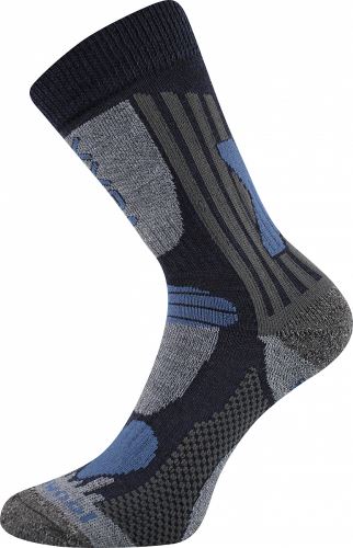 VoXX VISION / Detské thermo ponožky z merino vlny - tmavo modrá