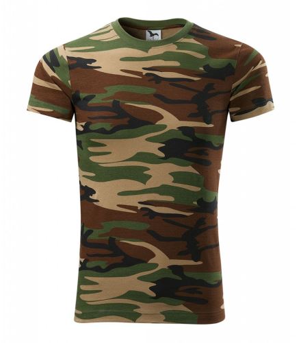 MALFINI CAMOUFLAGE 144 / Maskáčové unisex tričko