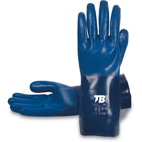 TB 270 / Nitrilové dvojité máčané rukavice
