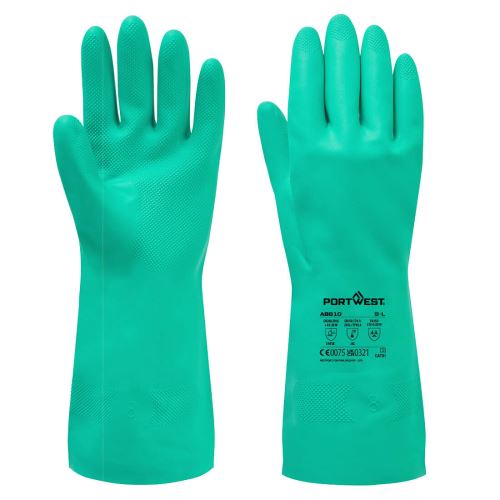 PORTWEST AB810 NITROSAFE ESSENTIAL / Rukavice s flokovou podšívkou, 12ks v balení