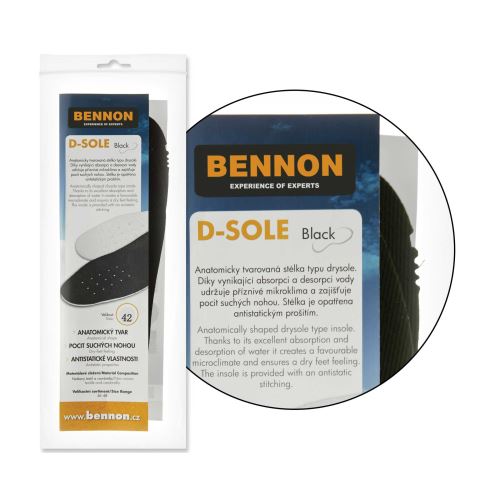 BENNON D-SOLE INSOLE / Tvarovaná stielka topánok