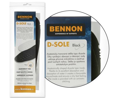 BENNON D-SOLE INSOLE / Tvarovaná stielka topánok