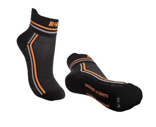 BENNON TREK SOCK SUMMER BLACK / Outdoorové funkčné znížené ponožky