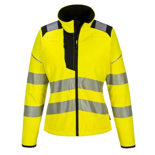 PORTWEST HI-VIS PW381 / Dámska softshellová bunda, reflexná