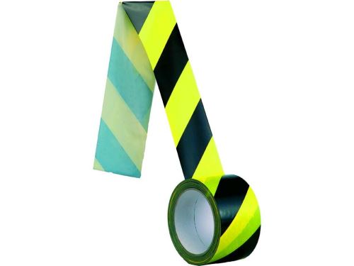 CANIS PÁSKA / Samolepiaca páska, protismerná, 60 mm - žltá/čierna 66 m