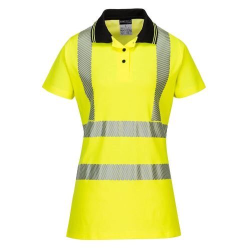 PORTWEST HI-VIS LW72 / Dámska funkčná reflexná polokošeľa