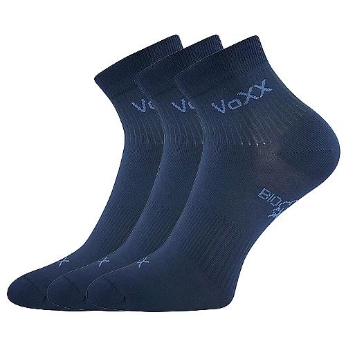 VoXX BOBY / Športové slabé ponožky z BIO bavlny, 3 páry