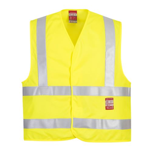 PORTWEST HI-VIS BIZFLAME WORK FR75 / Nehorľavá reflexná vesta