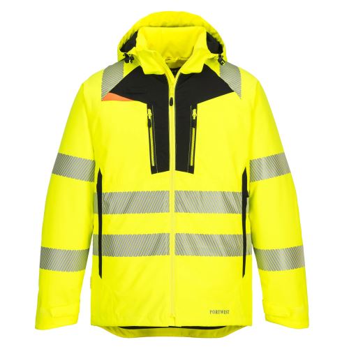 PORTWEST HI-VIS DX461 / Zimná reflexná bunda, nepremokavá