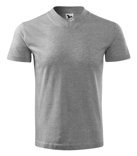 MALFINI V-NECK 102 / Unisex tričko s výstrihom "V"