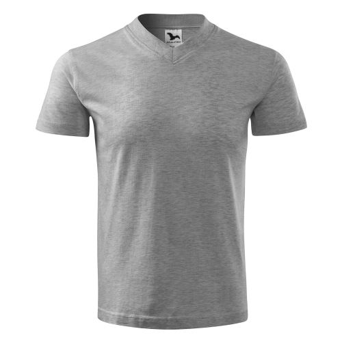 MALFINI V-NECK 102 / Unisex tričko s výstrihom "V"