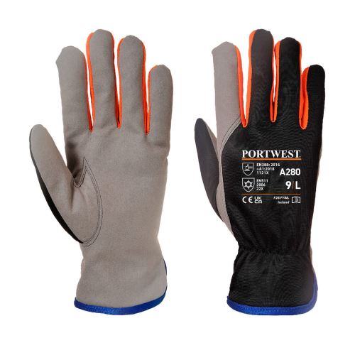 PORTWEST WINTERSHIELD A280 / Zimné rukavice z hi-tech kože