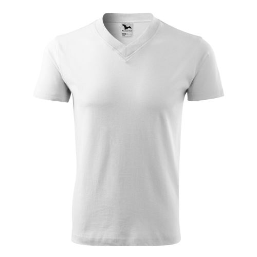 MALFINI V-NECK 102 / Unisex tričko s výstrihom "V"