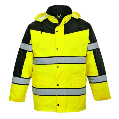 PORTWEST HI-VIS CLASSIC S462 / Dvojfarebná reflexná zateplená bunda