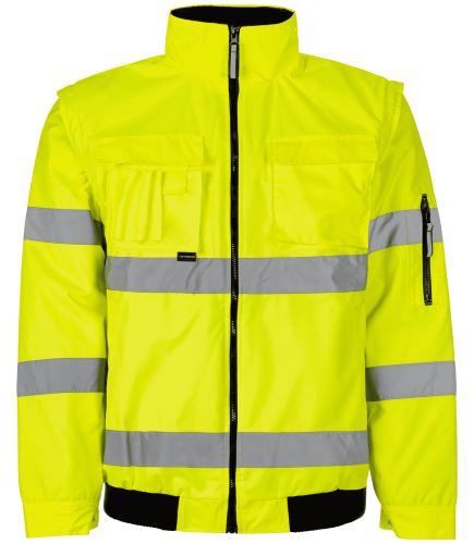 DYKENO AGINOLA 012-K / Reflexná zimná bunda 2v1