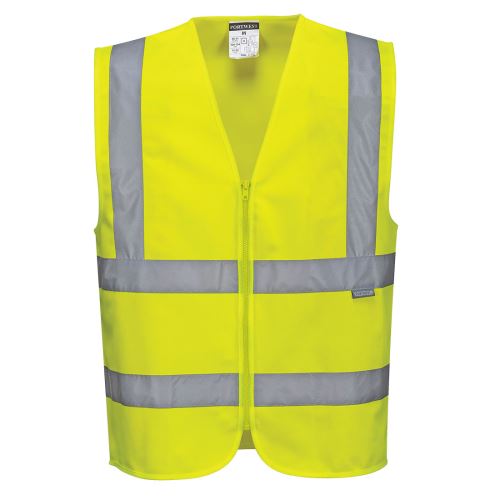 PORTWEST HI-VIS C375 / Reflexná vesta na zips