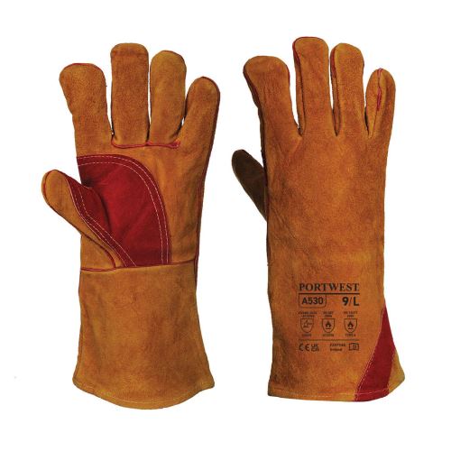 PORTWEST A530 / Zosilnené zváračské rukavice