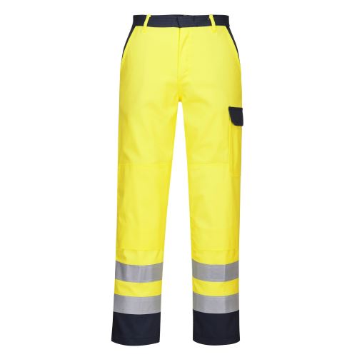 PORWEST HI-VIS BIZFLAME PRE FR92 / Nehorlvé reflexné nohavice, antistatické