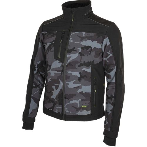 CAMOS Jacket black/grey