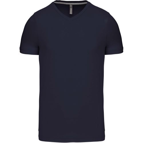 KARIBAN VINTAGE V-NECK K357 / Pánske tričko s krátkym rukávom