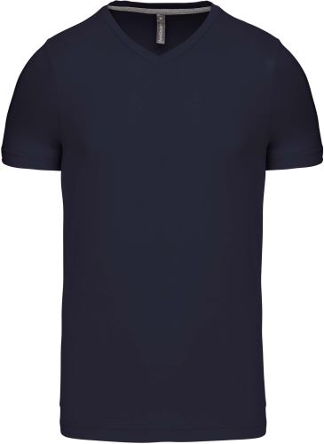 KARIBAN VINTAGE V-NECK K357 / Pánske tričko s krátkym rukávom