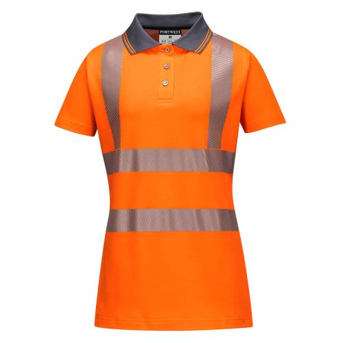 PORTWEST HI-VIS LW72 / Dámska funkčná reflexná polokošeľa