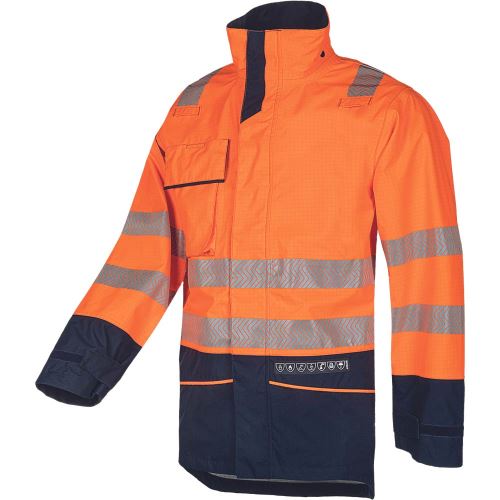 SIOEN TORVIK 7330A / HI-VIS antistatická nepremokavá bunda