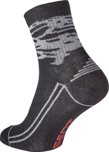 KATEA ponožky sivá/čierna